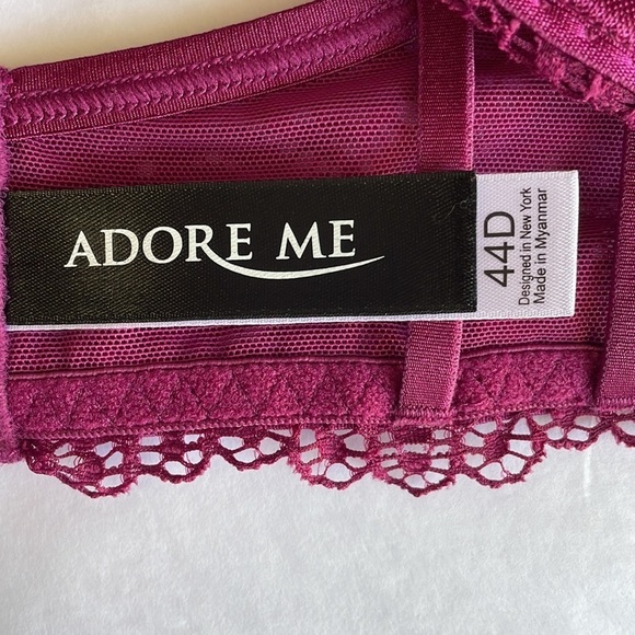 Adore Me Purple Lace Bra - Picture 4 of 5